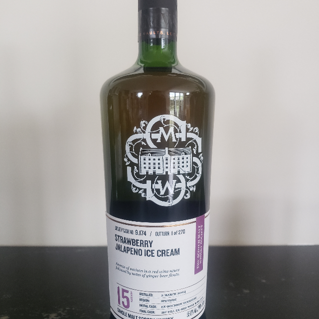 Strawberry Jalapeno Ice Cream 9.174 (SMWS)