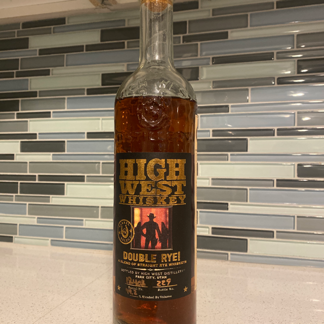 High West Double Rye Barrel Select PX Finish