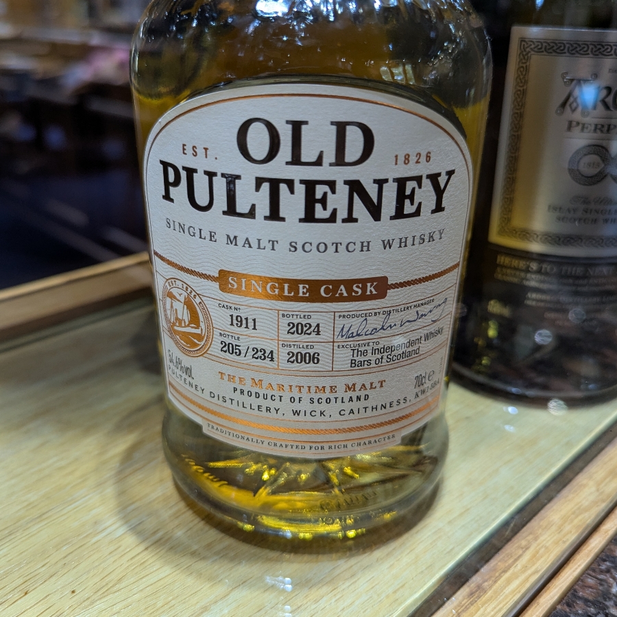 Old Pulteney 2006 17 Year Old IWBOS #1911