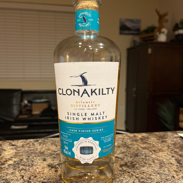 Clonakilty Single Malt Bordeaux Cask Finish