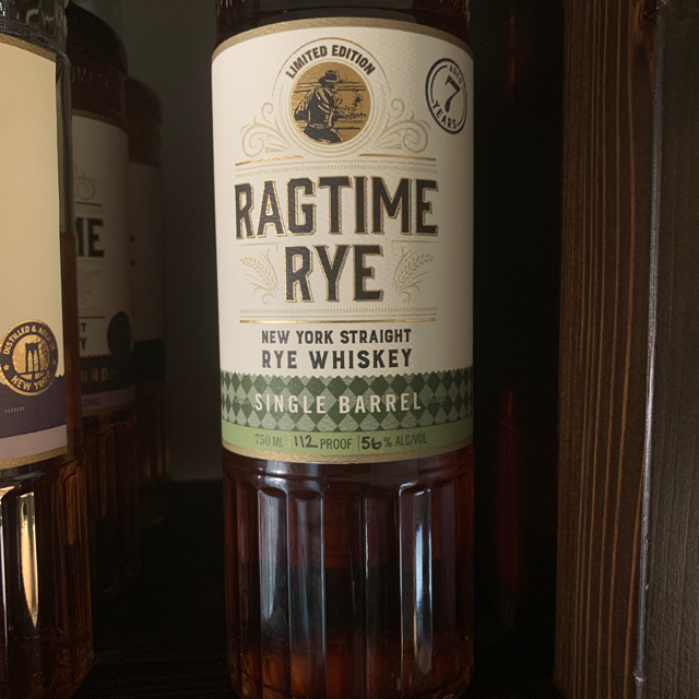Ragtime Rye Single Barrel New York Straight Rye Whiskey