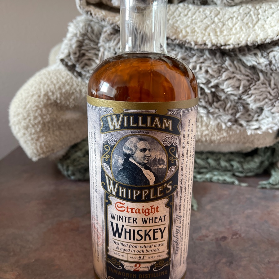 william whipple's straight winter wheat whiskey