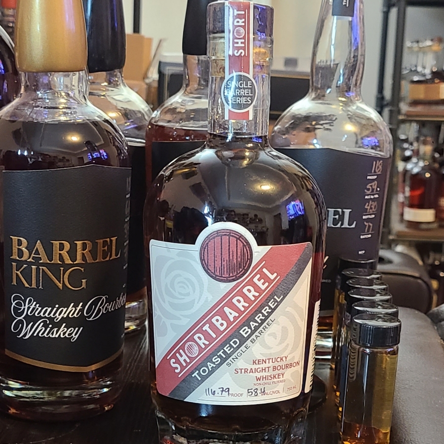 Shortbarrel Toasted Barrel Bourbon (Brewzle - Green River)