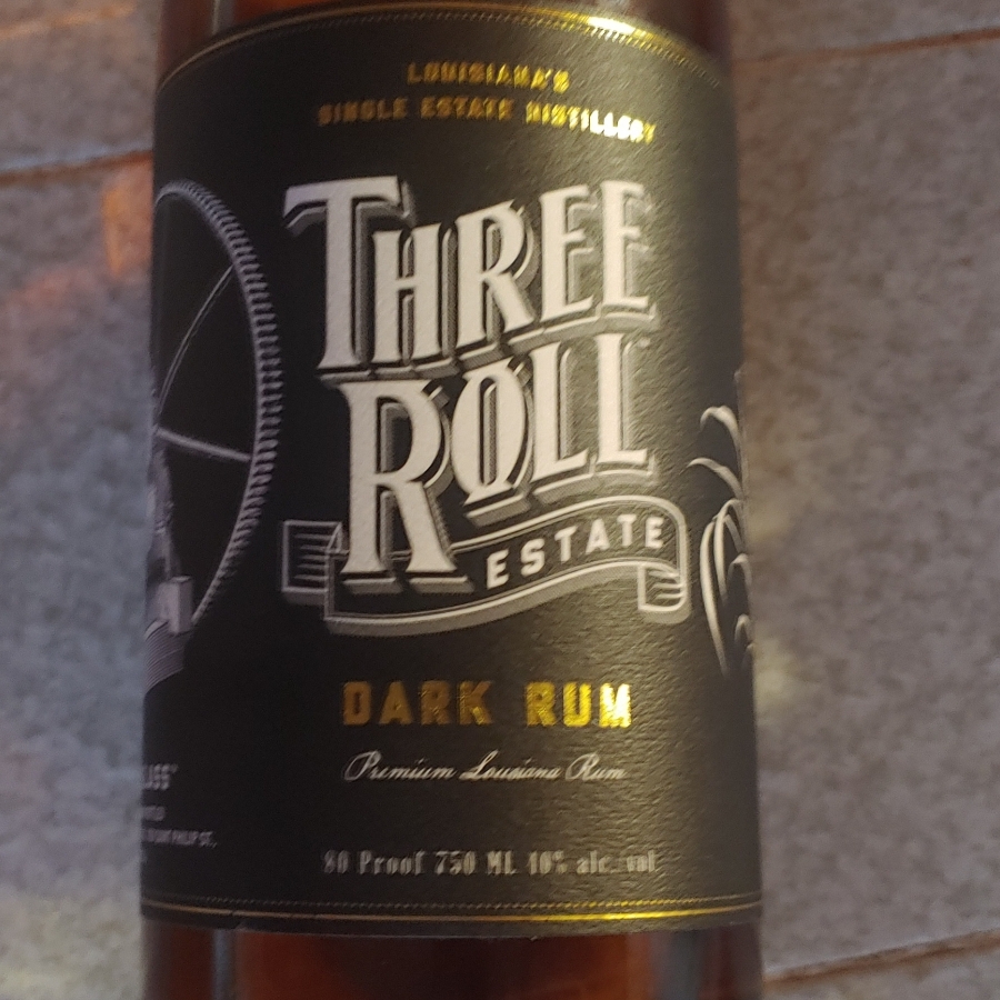 Three Roll Estate Dark Rum