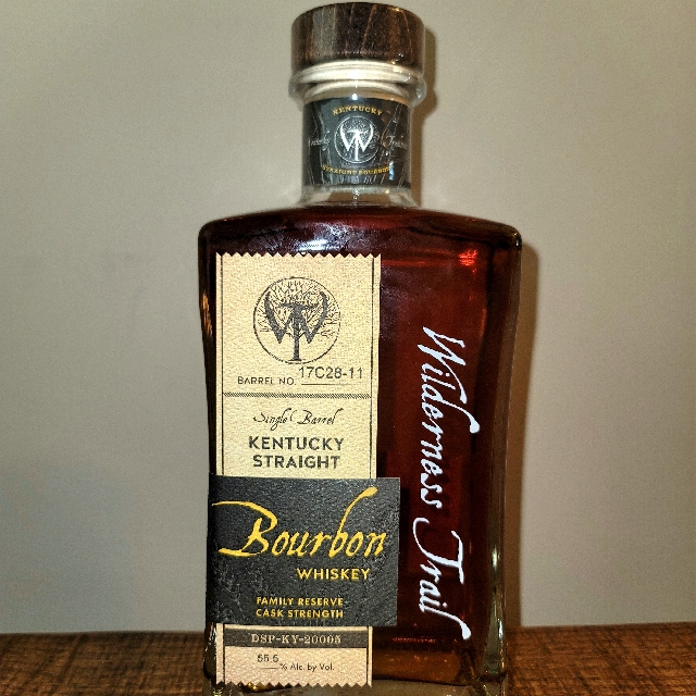 Wilderness Trail Family Reserve Cask Strength Single Barrel Kentucky Straight Bourbon Whiskey, Meijer Steward Select Barrel Pick June 2022, Barrel# 17C28-11