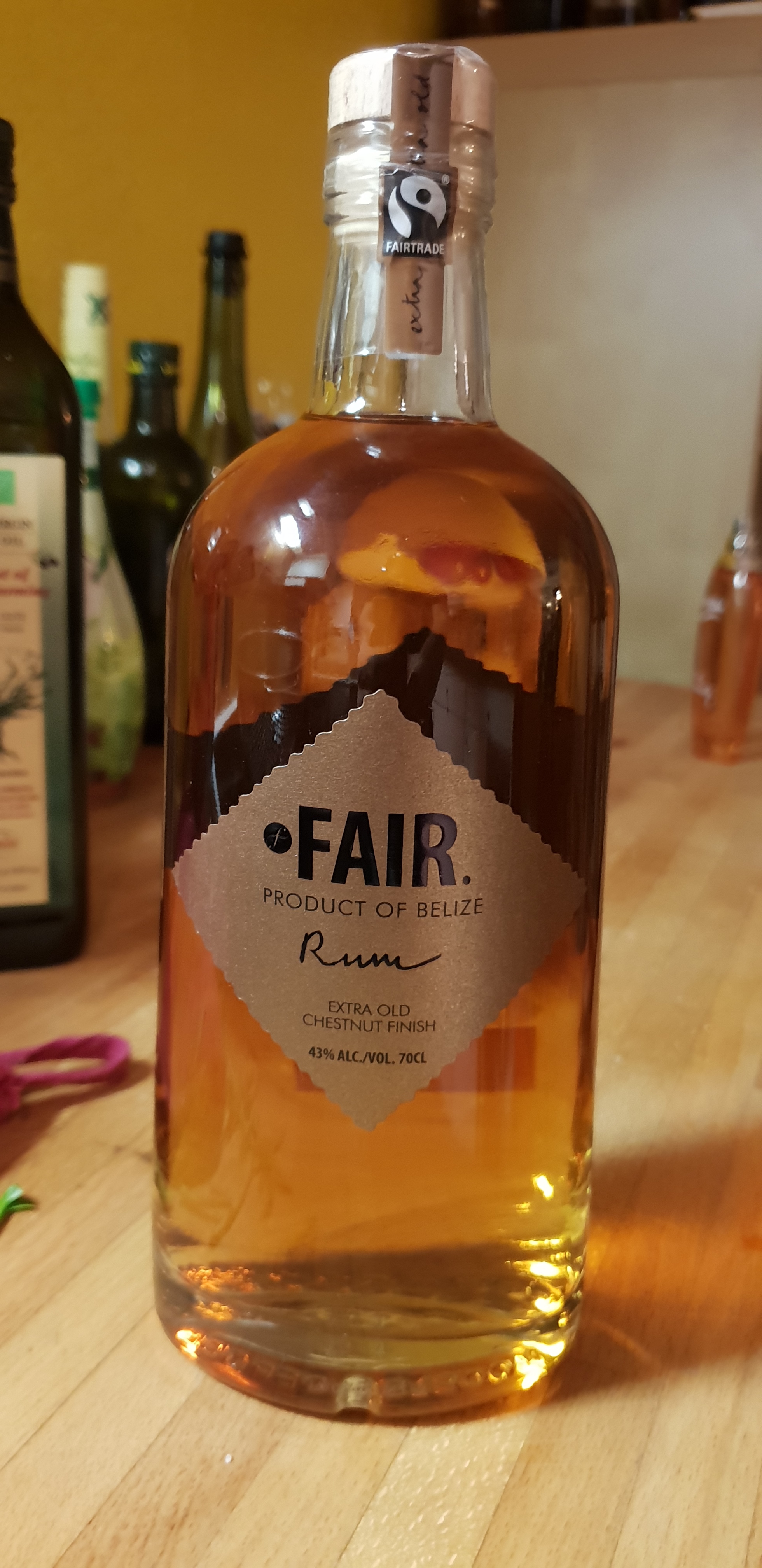 Fair Rum Extra old Belize