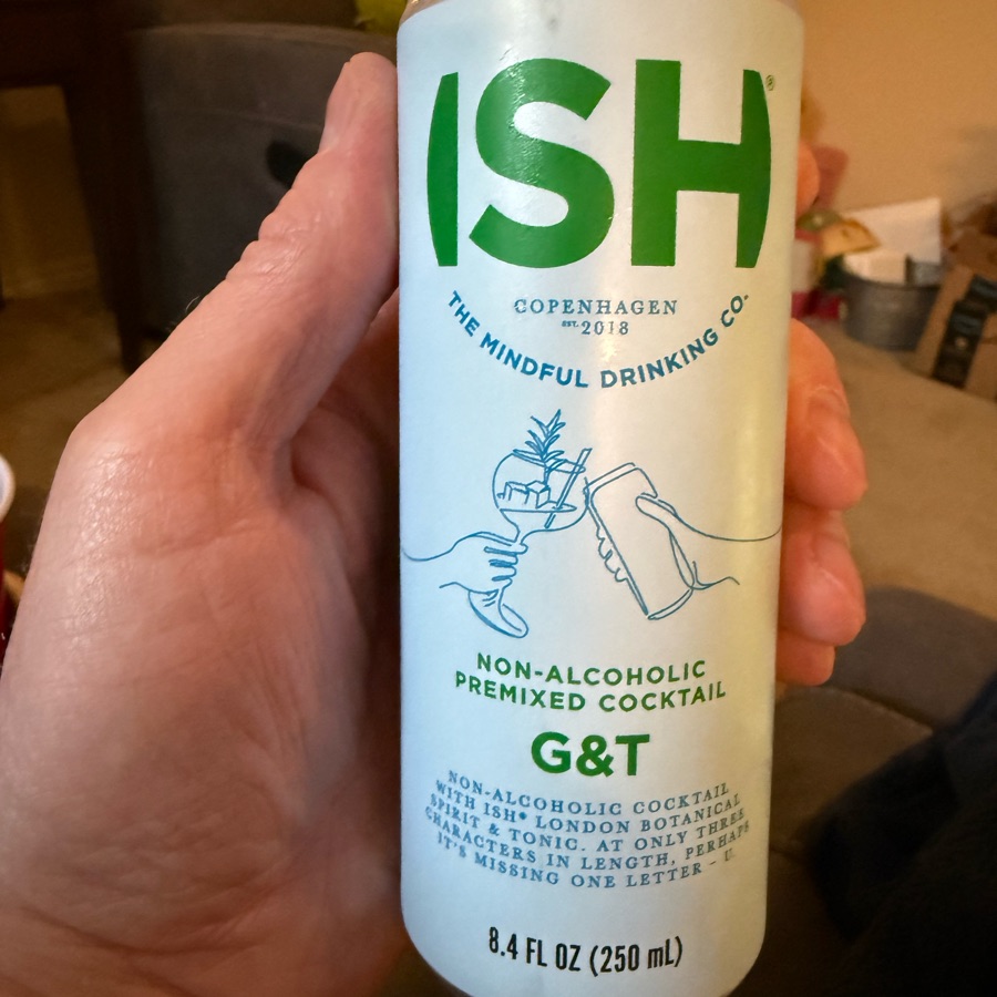 ISH Non-Alcoholic Premixed Cocktail G&T