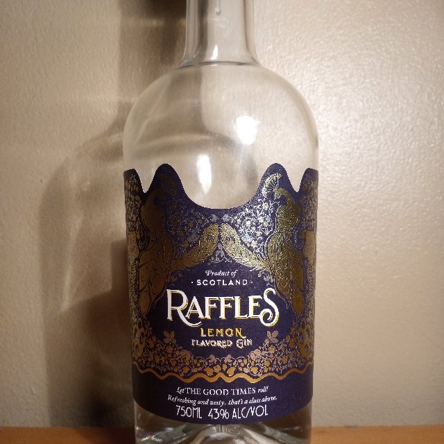 Raffles Lemon Flavored Gin