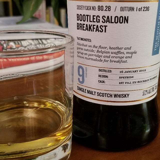 SMWS 80.28 ("Bootleg Breakfast Saloon")