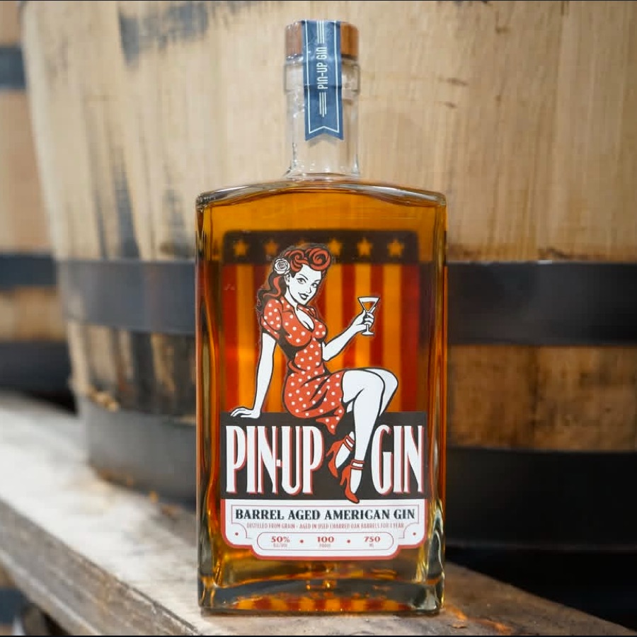 Old Glory Barrel Aged American Pin-Up Gin