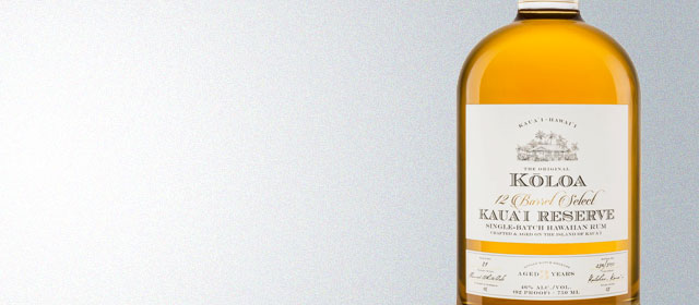 Kōloa Kaua'i Reserve 3 Year Rum