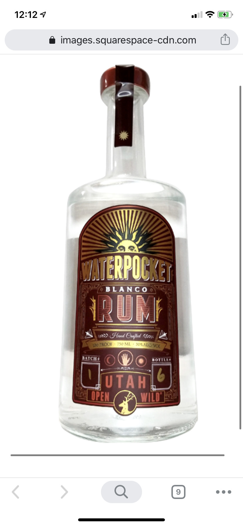 Waterpocket Blanco Rum