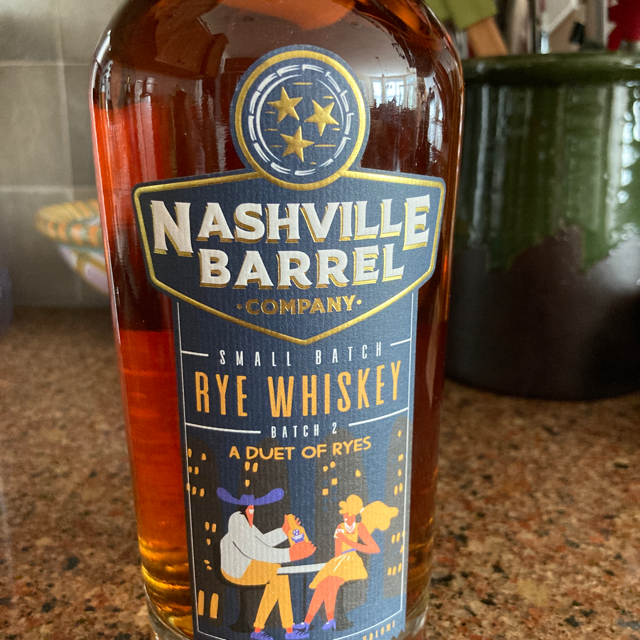 Nashville Barrel Small Batch Rye A Duet of Ryes (Batch 2)
