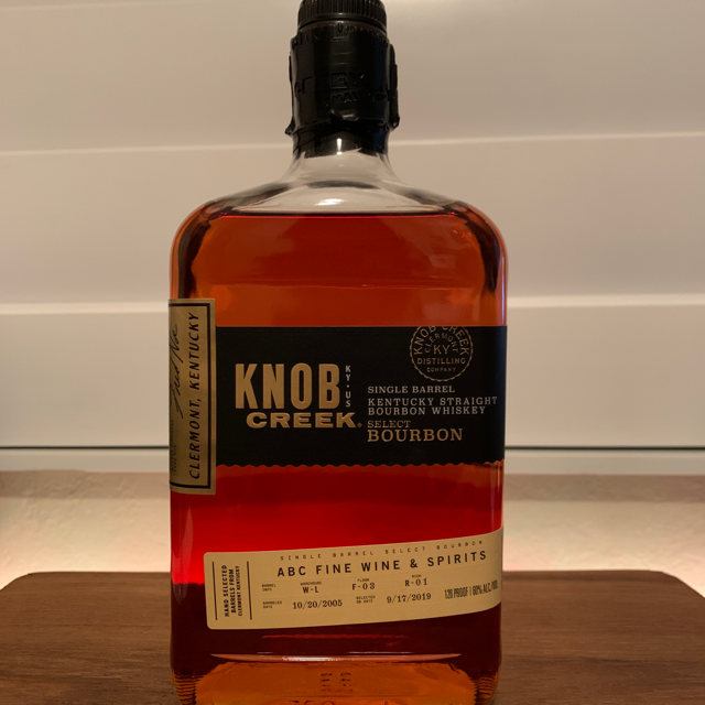 Knob Creek Barrel Select W-L F-03 R-01 (ABC Fine Wine & Spirits)