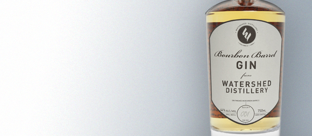 Watershed Distillery Bourbon-Barrel Gin