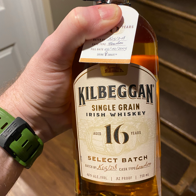 Kilbeggan 16 Year Single Grain