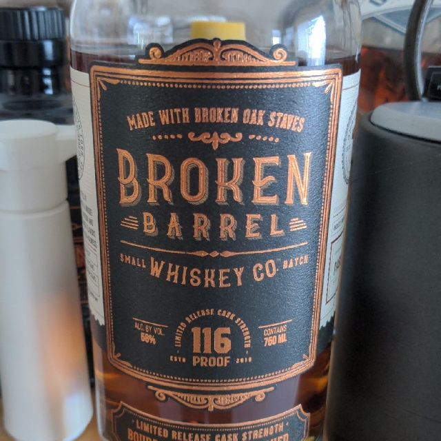 Broken Barrel Cask Strength Port Cask Bourbon