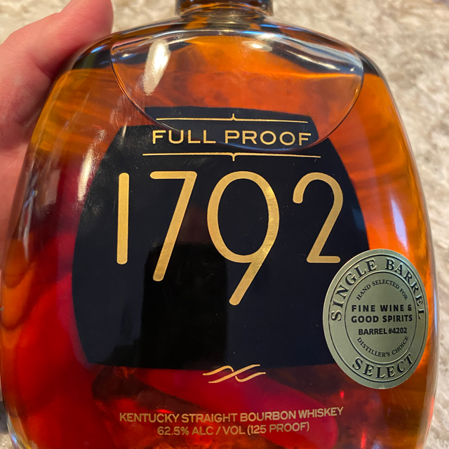 1792 Full Proof (Fine Wine & Good Spirits - Barrel #4202)