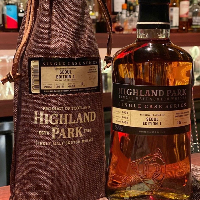 Highland Park Single Cask Series Seoul Edition 1