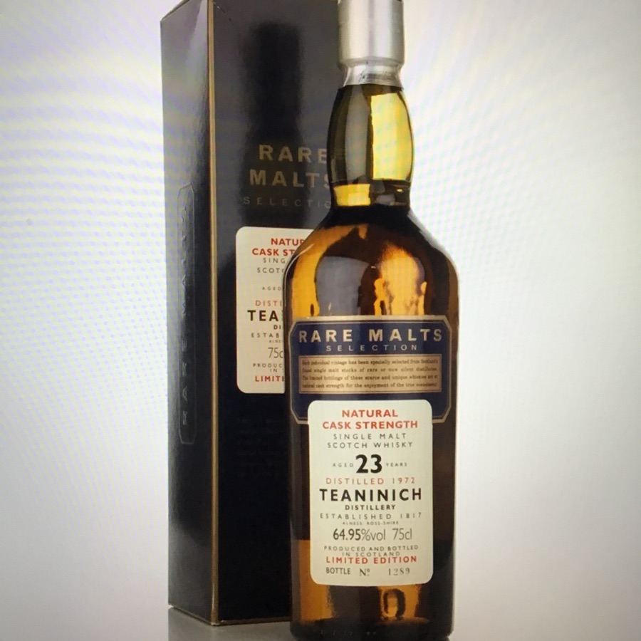 Teaninich 23 Year Old 1972 - Rare Malts Whisky