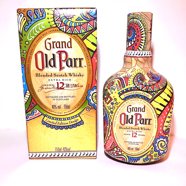 GRAND OLD PARR 12 YEARS EXTRA RICH (Limited Edition Design)