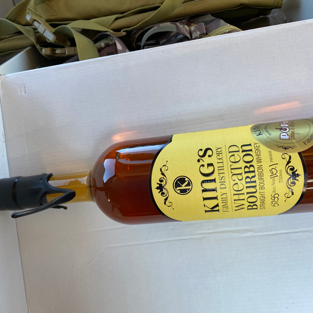 King's Family Distillery Cask Strength Wheated Bourbon