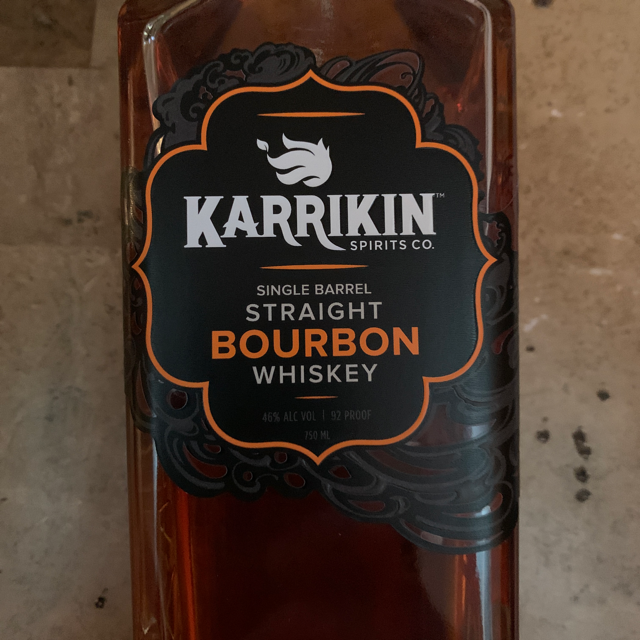 Karrikin Single Barrel Straight Bourbon Whiskey