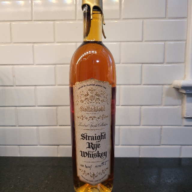 Still & Wolfe Straight Rye Whiskey