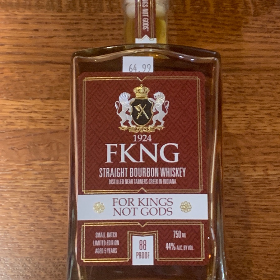 FKNG Straight Bourbon Whiskey