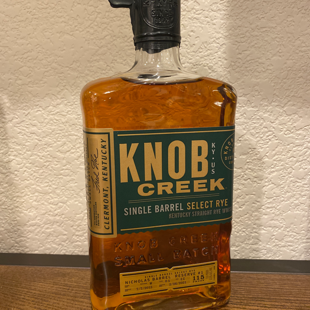 Knob Creek Single Barrel Select Rye 2021 W-W F-04 R-CC