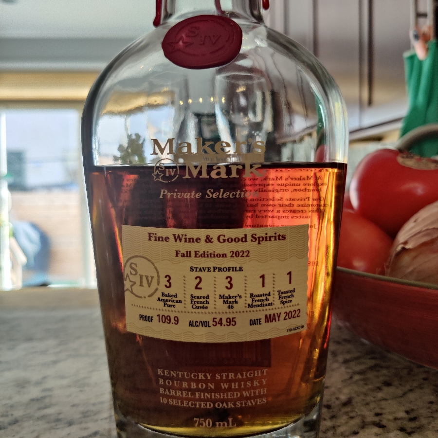Maker's Mark Private Selection Fine Wine & Good Spirits Fall Edition 2022