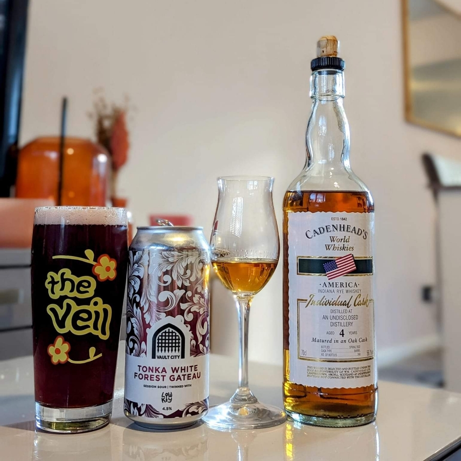 Cadenheads Indiana Rye Undisclosed Distillery Age 4yr