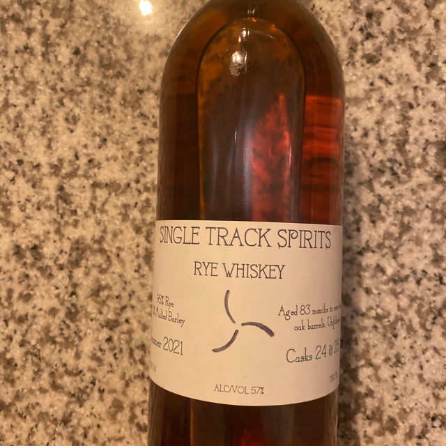 Single Track Spirits Rye
