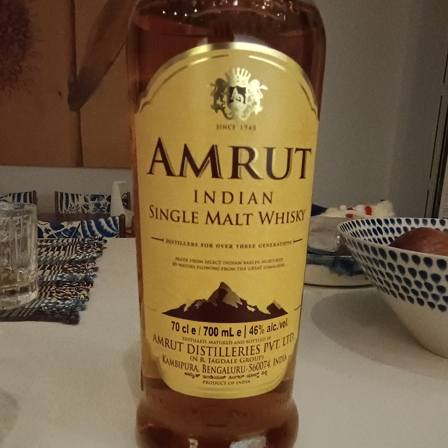 Amrut Indian Single Malt Whisky