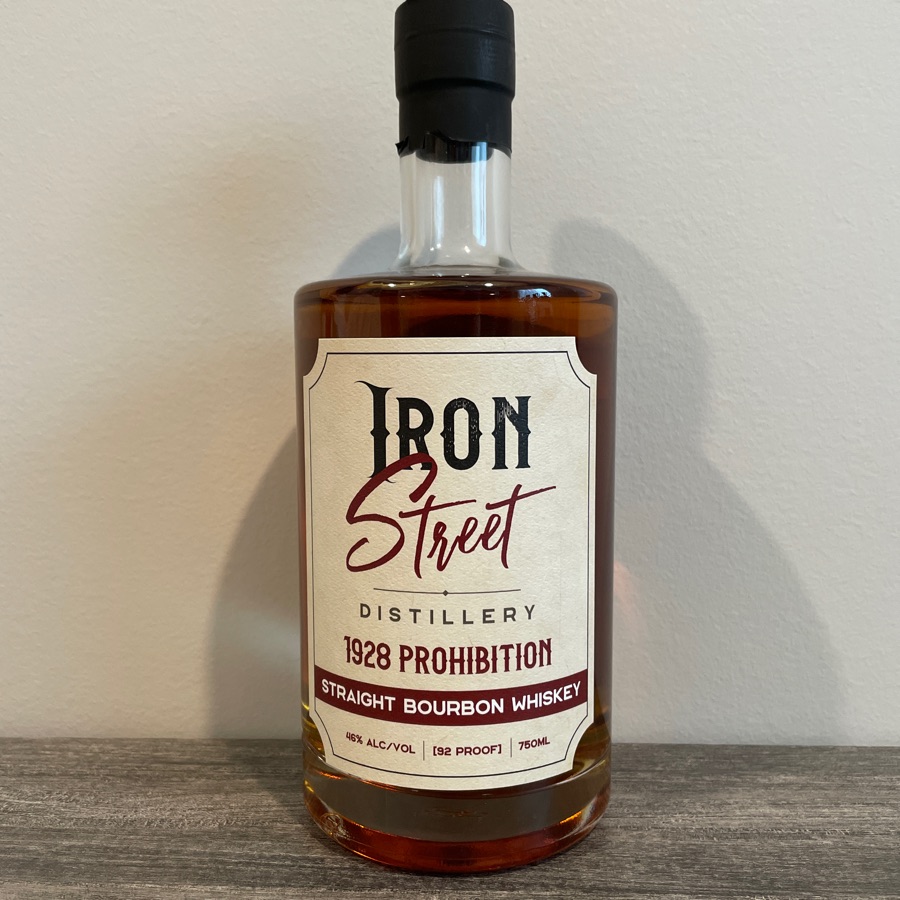 Iron Street 1928 Prohibition Straight Bourbon Whiskey
