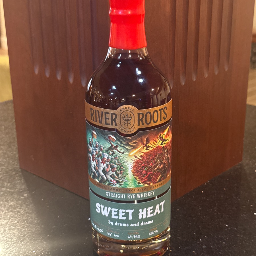 River Roots Straight Rye Single Barrel No. RM-R-A05 (Drums & Drams - Sweet Heat)