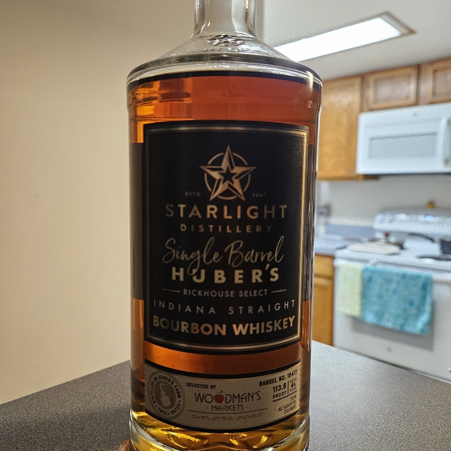 Starlight Single Barrel Huber's Rickhouse Select