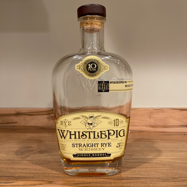 WhistlePig Single Barrel Rye (Max's Bottle Shop)