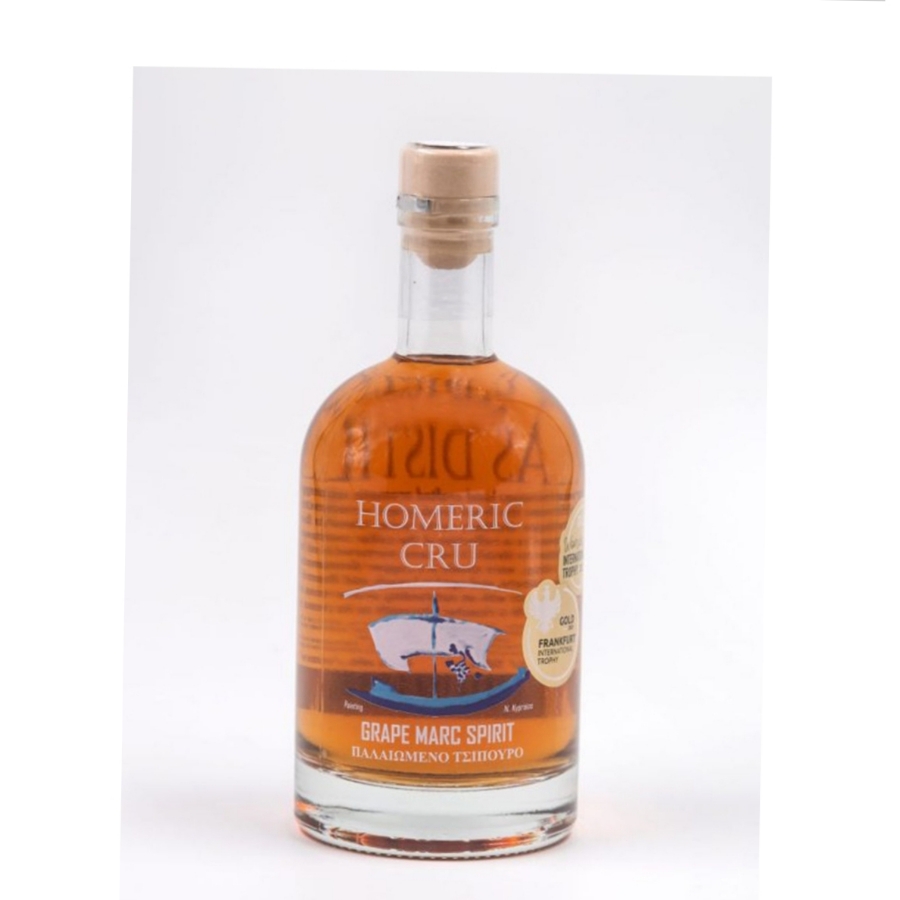 Homeric Cru Aged Tsipouro - Lefkas Distillery