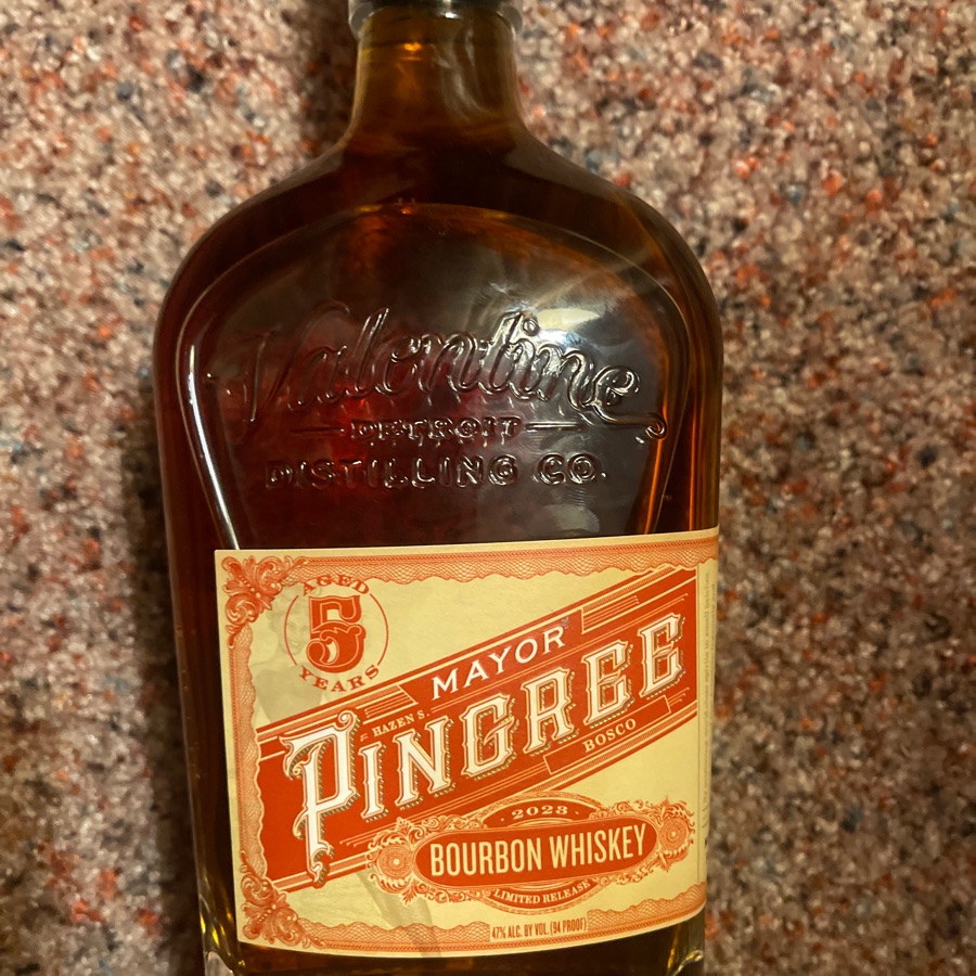 Mayor Pingree 5 Year Bosco Red Label Bourbon