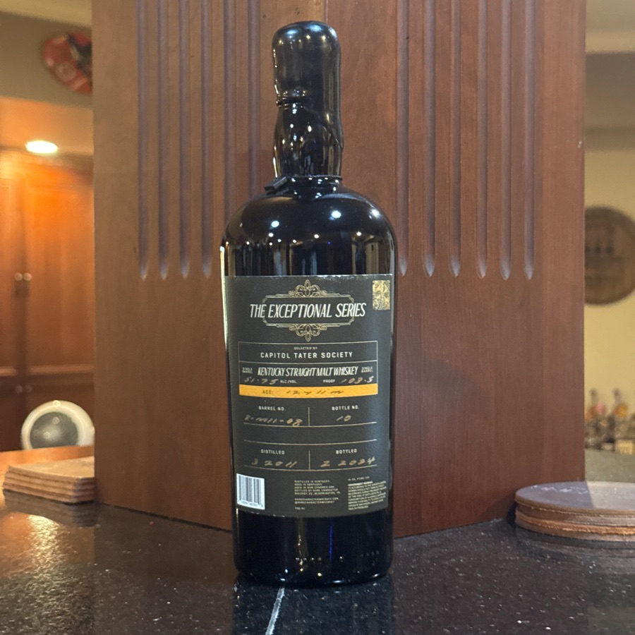 Rare Character The Exceptional Series Kentucky Straight Malt Whiskey Barrel No. E-M11-08
