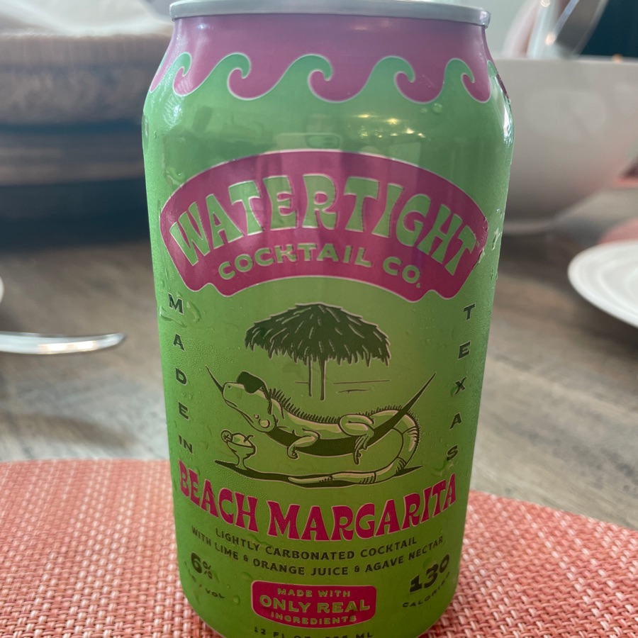 Water Tight Cocktail Co  Beach Margarita
