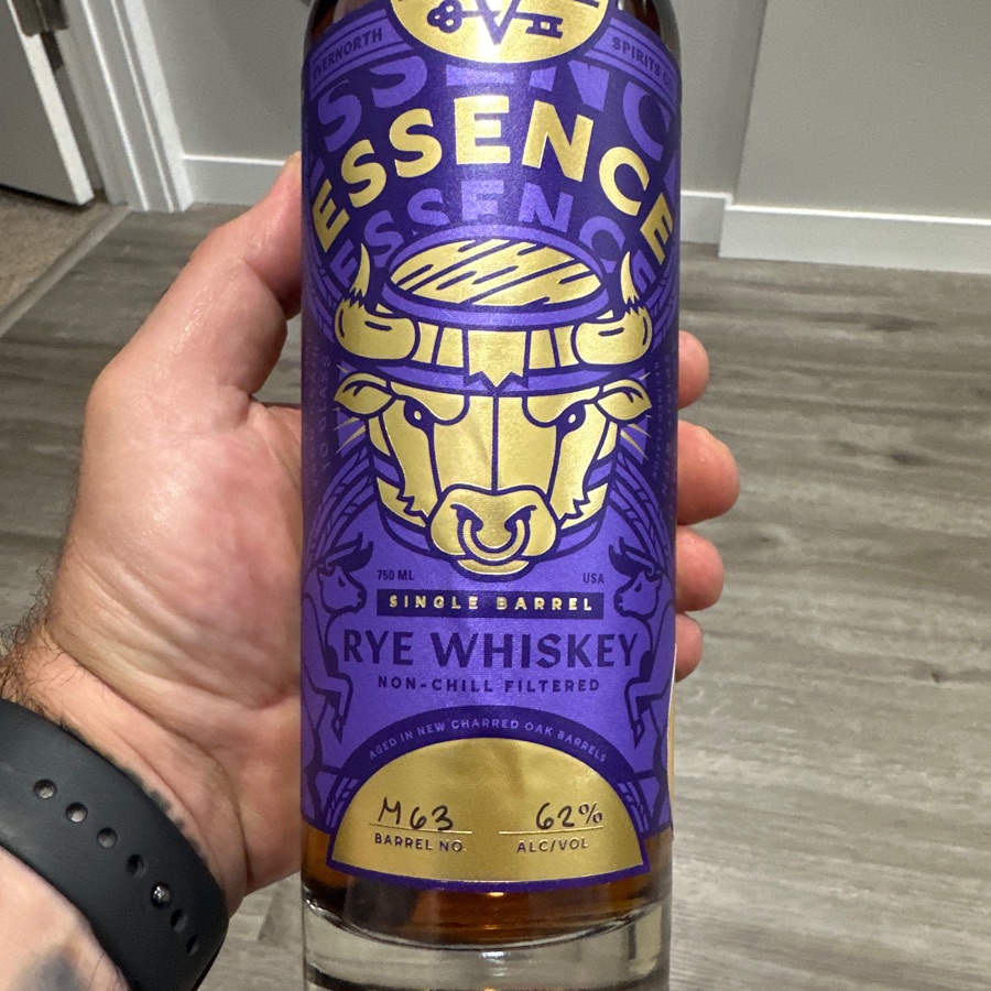 Evernorth Spirits Co. Essence Single Barrel Rye M63