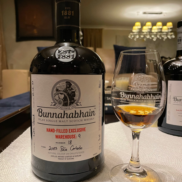 Bunnahabhain Warehouse 9 2007 Palo Cortado Cask 18