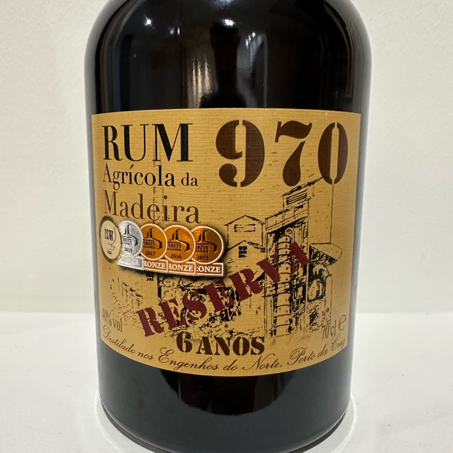 Rum 970 Agricola de Madeira Reserva 6 Anos