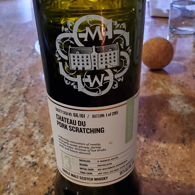 Chateau du pork scratching 66.161 (SMWS)