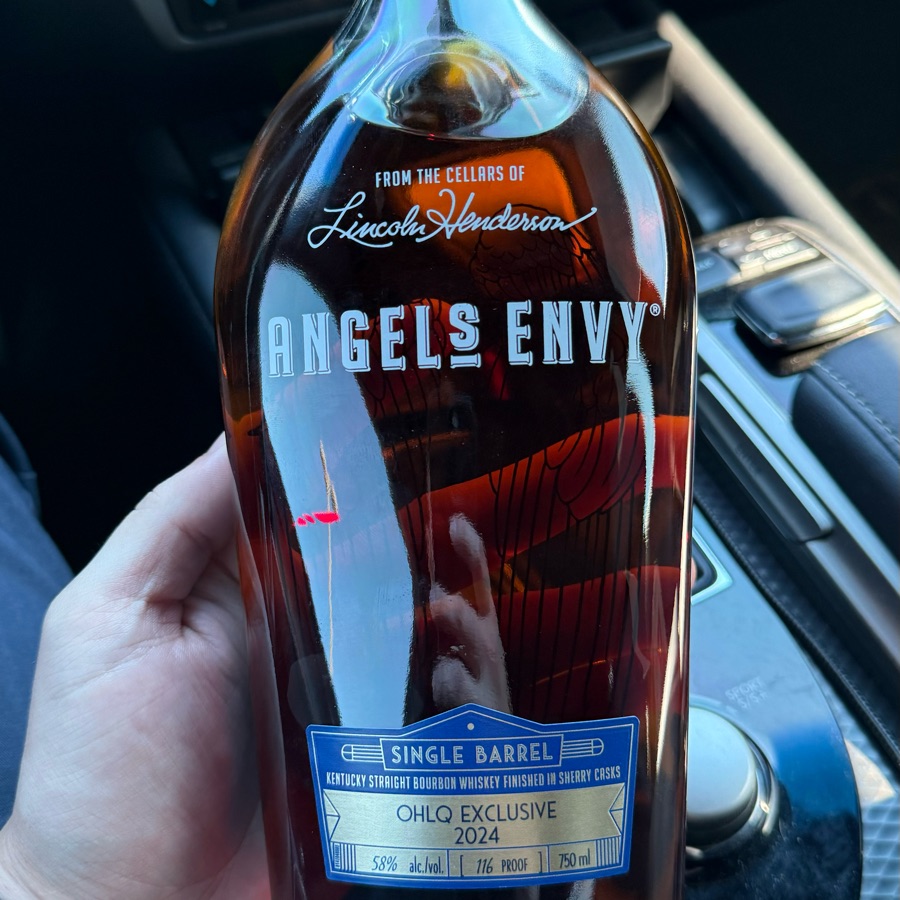 Angel's Envy Single Barrel (OHLQ Exclusive 2024 Finished in Sherry Casks)