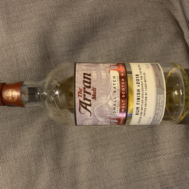 Arran Rum Finish v2018