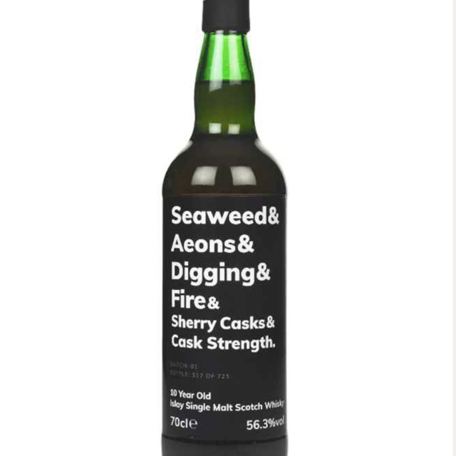 Seaweed & Aeons & Digging & Fire & Sherry Casks & Cask Strength 10 Year Old (Batch 01)