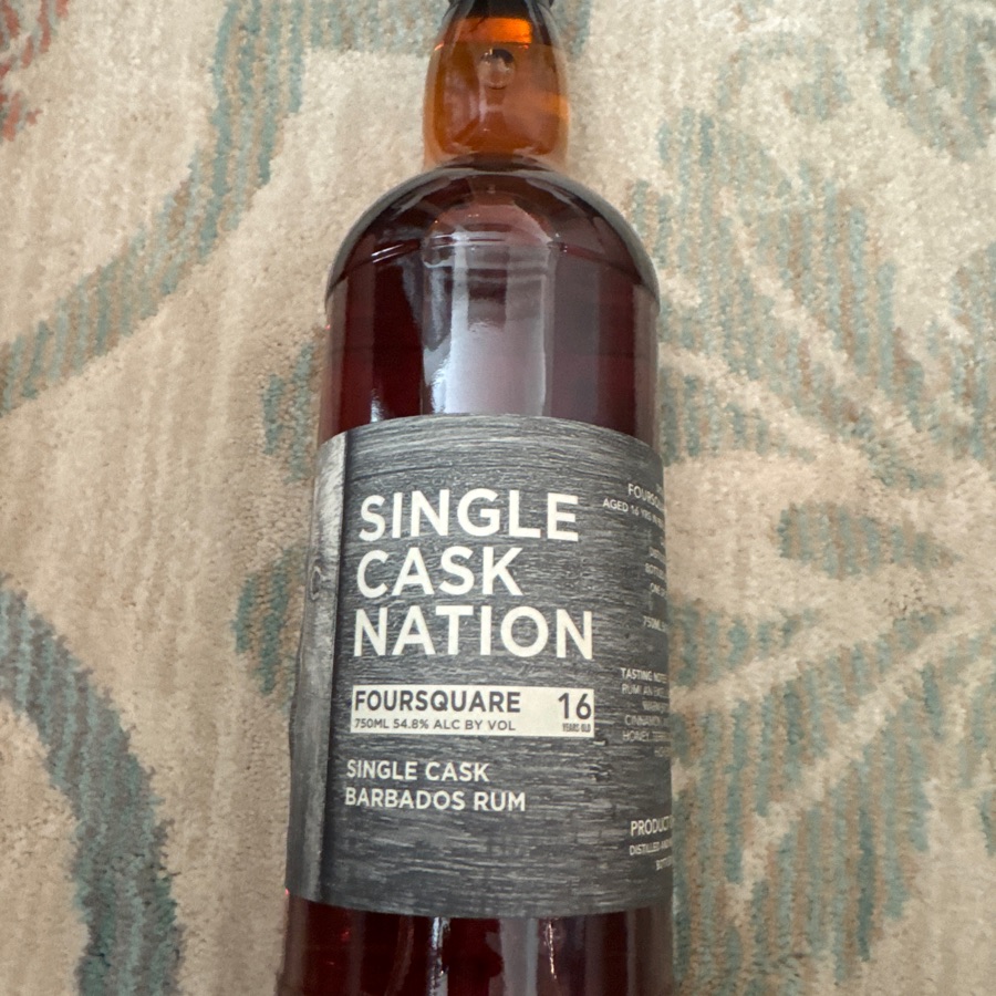 Single Cask Nation Foursquars Barbados Rum